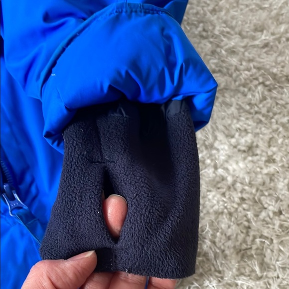 Lands' End Kids Blue Puffer Jacket - Picture 5 of 8